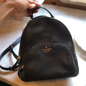 Kate spade backpack small to medium size